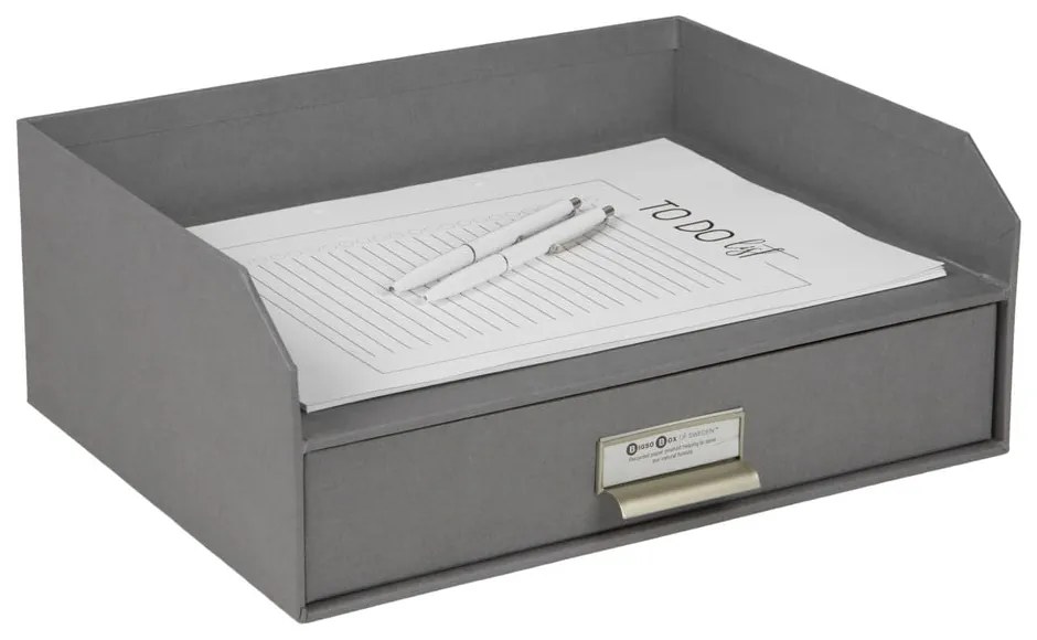 Karton fiókos rendszerező dokumentumokhoz Walter – Bigso Box of Sweden