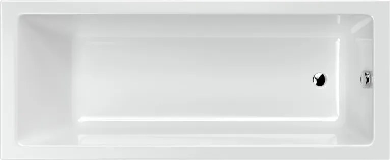 Quattro téglalap alakú kád 140x70 Szifon
