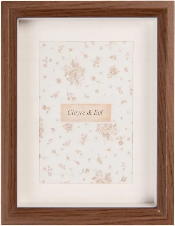 Barna képkeret széles tartóval Doon M méretezett fotóhoz