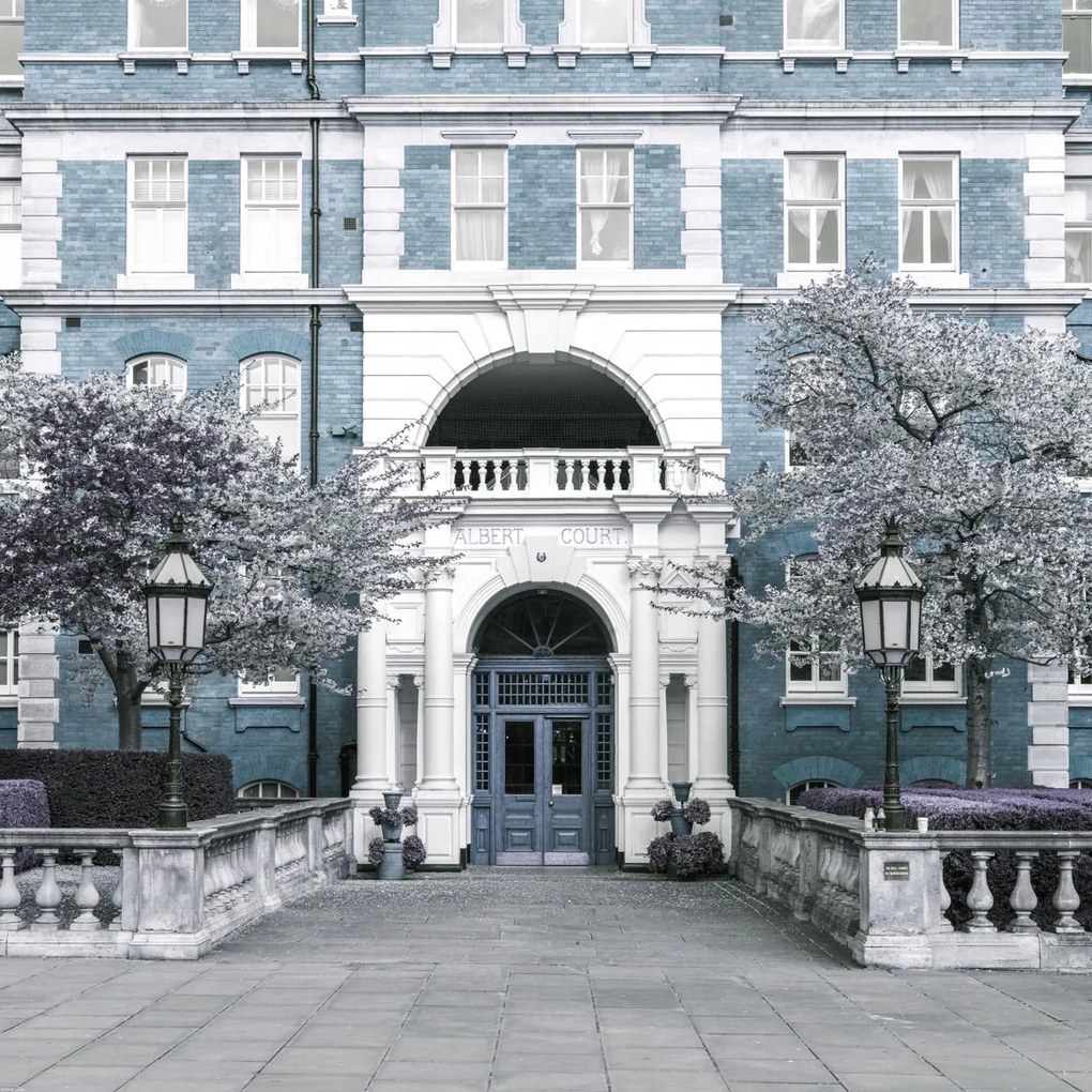 Poszter 80x80cm Albert bíróság épülete, Assaf Frank