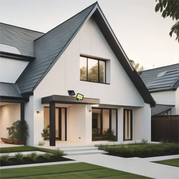 LED napelemes reflektor szenzorral LED/1,5W/3,7V 6000K IP44 1200 mAh