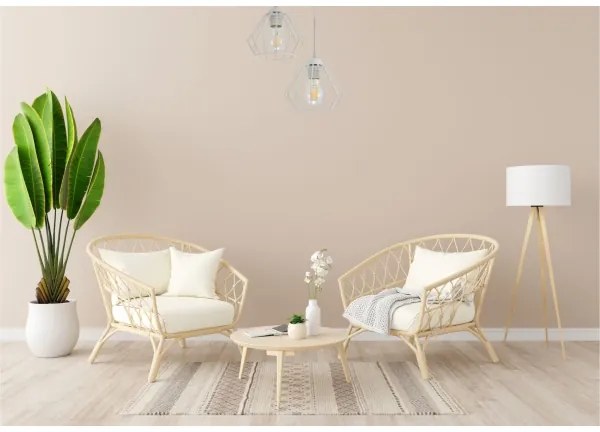 Csillár zsinóron CEED 2xE27/60W/230V