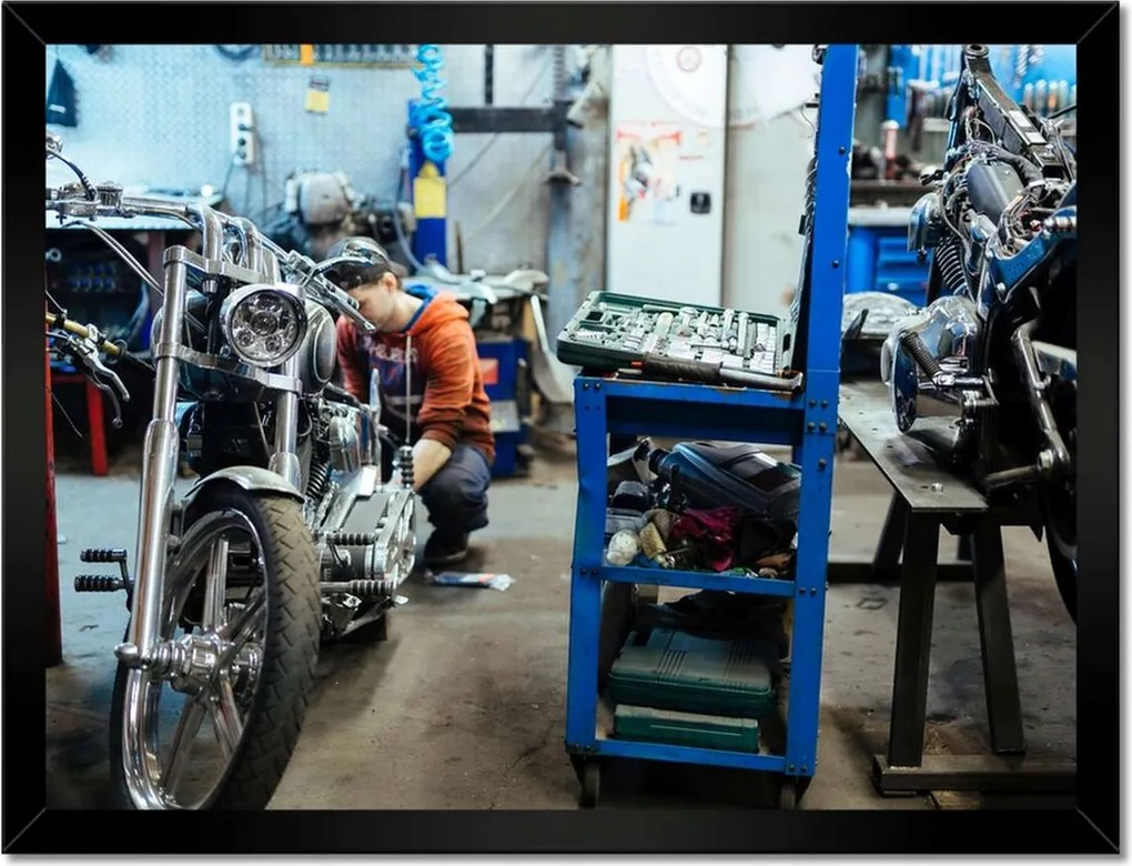 Poszterek keretben 40x30 Motorkerékpár Motorkerékpárok