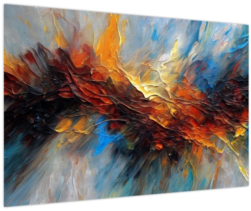 Kép - Színes textúra (90x60 cm)