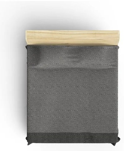 Fekete-bézs ágytakaró 170x210 cm Etnik – Mijolnir