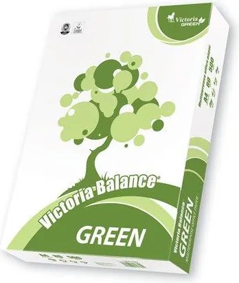 Másolópapír, újrahasznosított, A4, 80 g, VICTORIA PAPER Balance Green (LBG480)