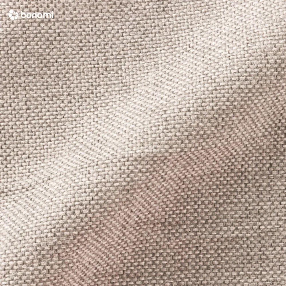 Bézs kárpitozott franciaágy tárolóhellyel ágyráccsal 180x200 cm Juniper – Mazzini Beds