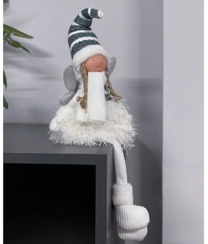 Tündér - Karácsonyi figura ülő Ruhhy 22339