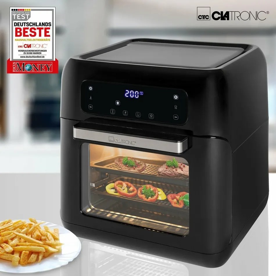 Clatronic FR 3747 H forrólevegős fritőz, 11 l