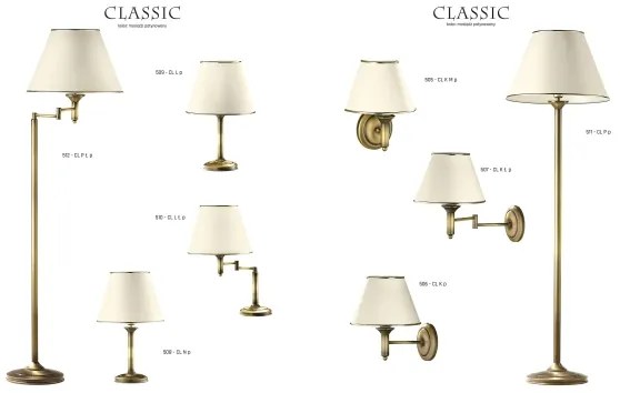 Jupiter 505 CL K M p - Fali lámpa CLASSIC E27/60W/230V