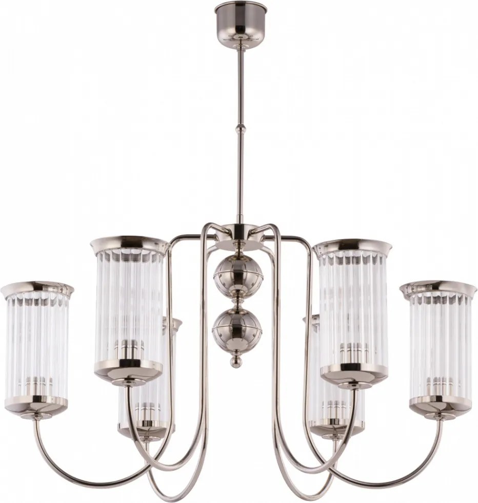 KUTEK OLZ-ZW-6-BN OLZANO Modern Csillár E14 IP20