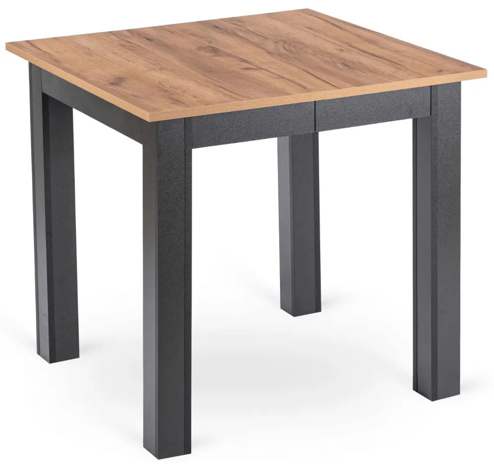 Bővíthető Étkezőasztal TölgyŰ/Fekete Színben. BEN 80-200 cm