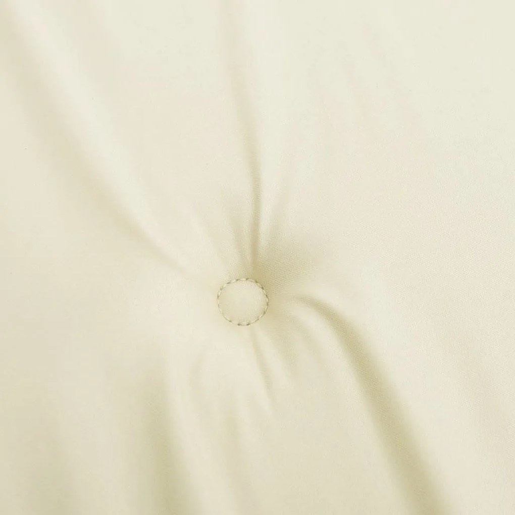 4 db krémszínű oxford szövet kerti székpárna 50 x 50 x 3 cm