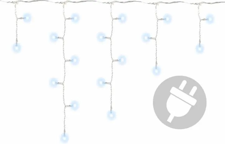 NEXOS Fényeső 5 m 144 LED hideg fehér