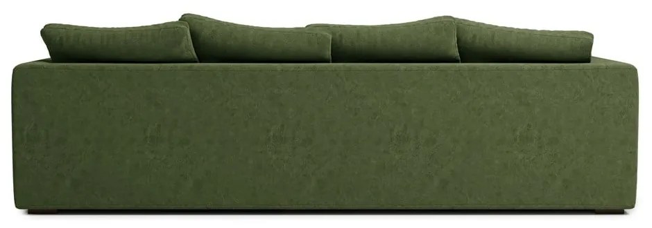 Sötétzöld sarokkanapé (bal oldali) Comfy – Scandic