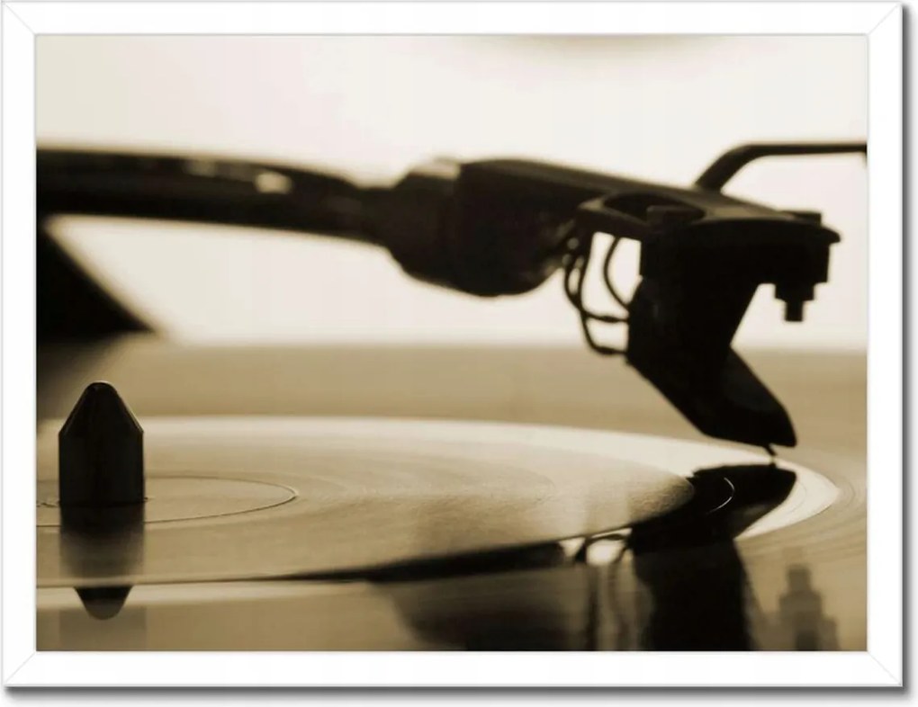 Poszterek keretben 40x30 Vinyl lemez