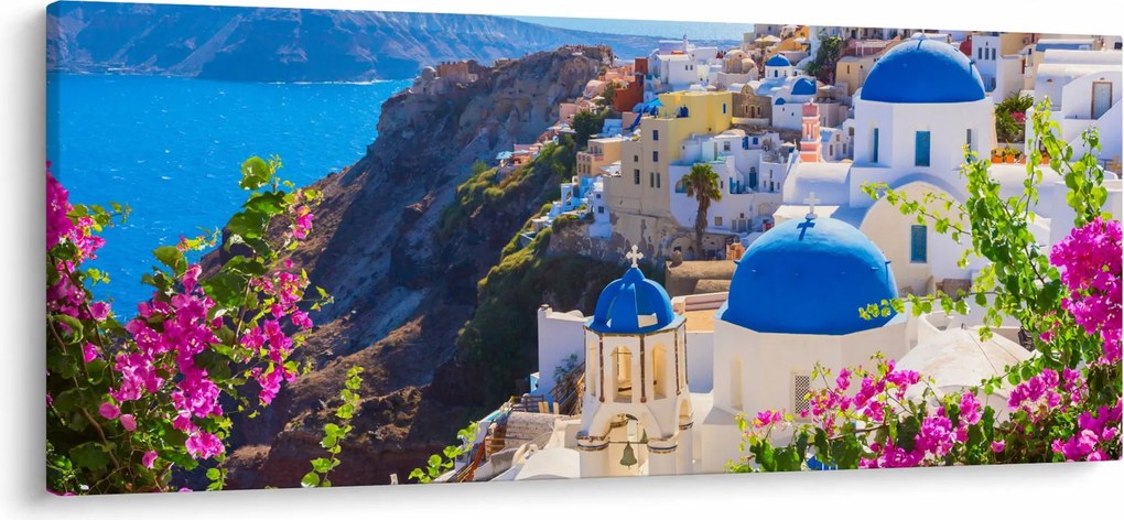 Kép - Santorini, Görögország (120x50 cm)