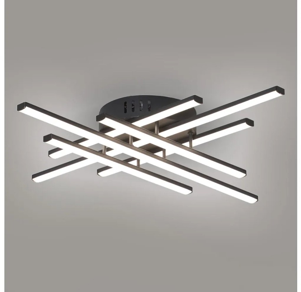 Brilagi - LED mennyezeti lámpa STRIPES LED/42W/230V fekete BRMX2069-6/CR