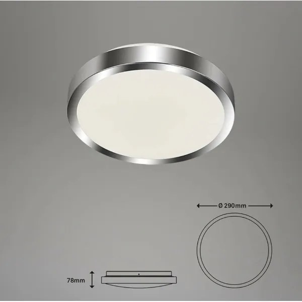Briloner - LED Fürdőszobai mennyezeti lámpa SPLASH LED/15W/230V IP44