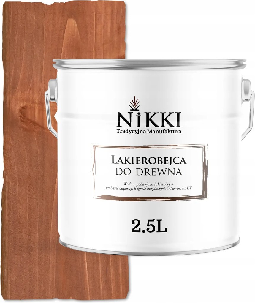 Fa Lakk 3AZ1BEN Extra Lazúr Dió Világos Szatén 2.5L Védő