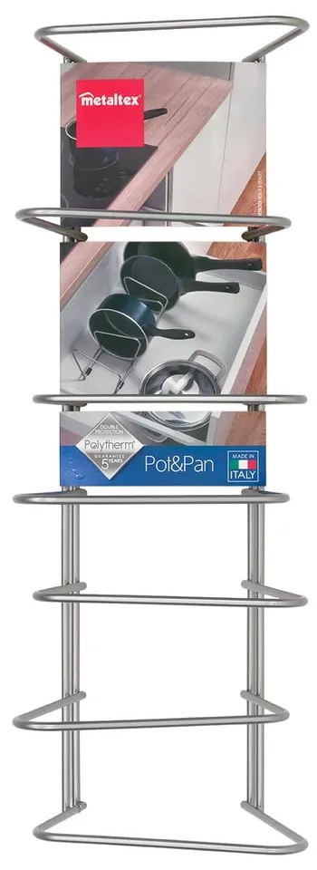 Serpenyőtartó állvány - Metaltex