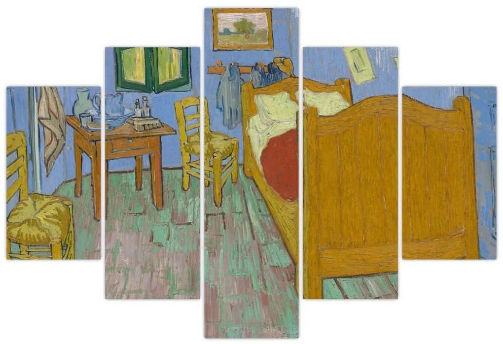 Kép - Vincent van Gogh, The Bedroom, reprodukciók (150x105 cm)