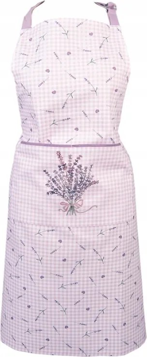 Lavander Garden pamut konyhai kötény 70x85 cm