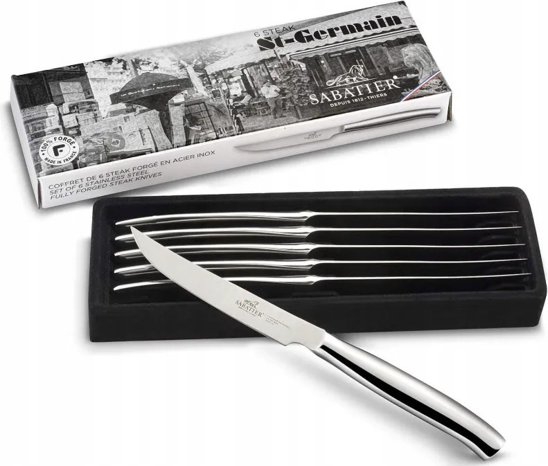 Sabatier késkészlet steakekhez 6 db 11 cm rozsdamentes acél