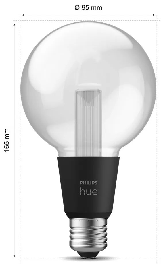 Okos izzó E27, 7 W LG – Philips Hue