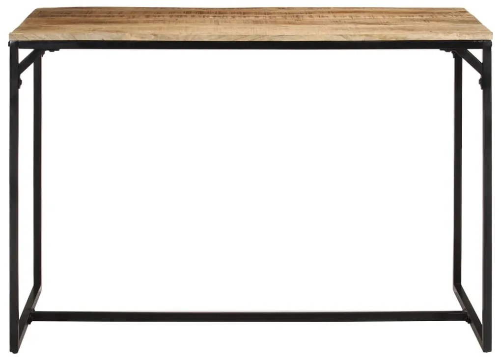 Tömör nyers mangófa étkezőasztal 110 x 55 x 75 cm