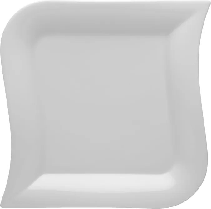 Lubiana Opera Desszertes tányér 22 cm 1 db Fehér porcelán