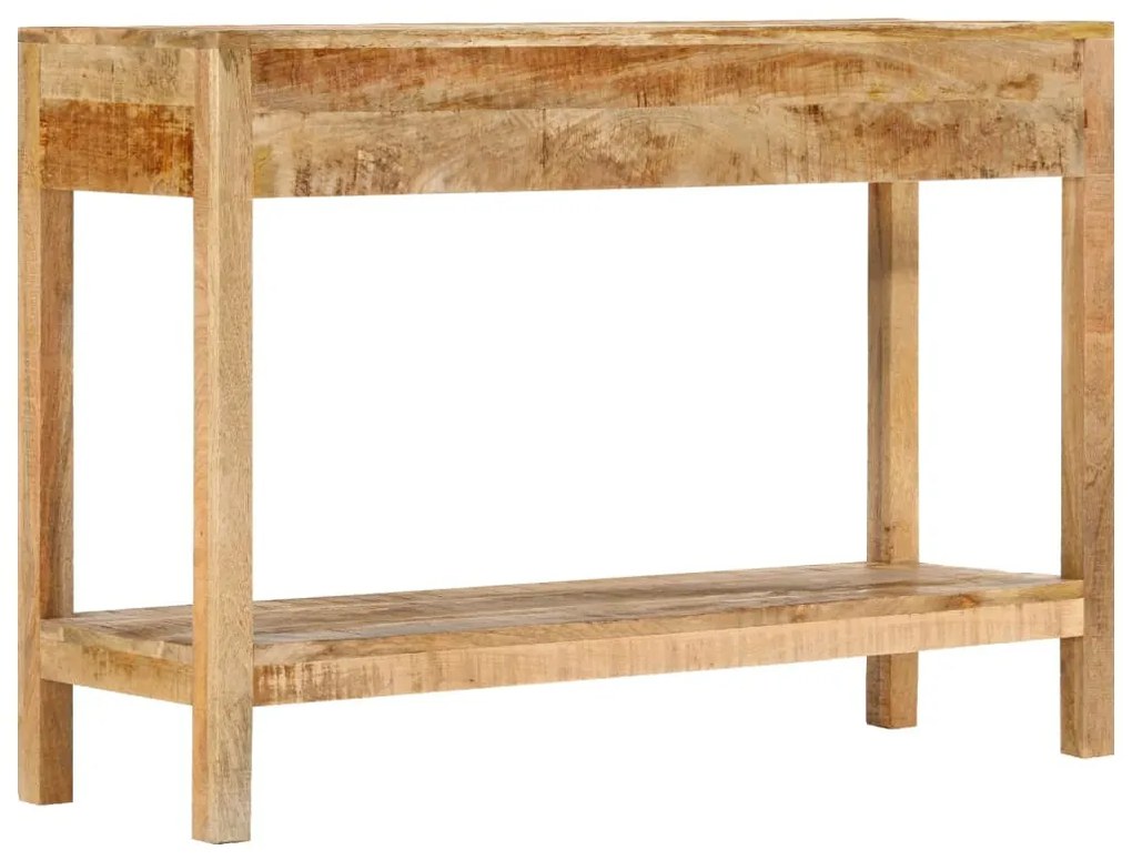 tömör mangófa tálalóasztal 2 fiókkal 110 x 35 x 75 cm