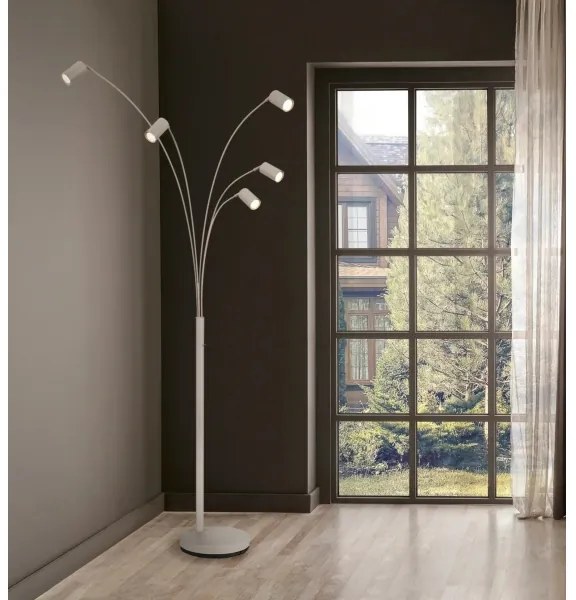 Globo 57910-5SSA - Állólámpa ROBBY 5xGU10/35W/230V