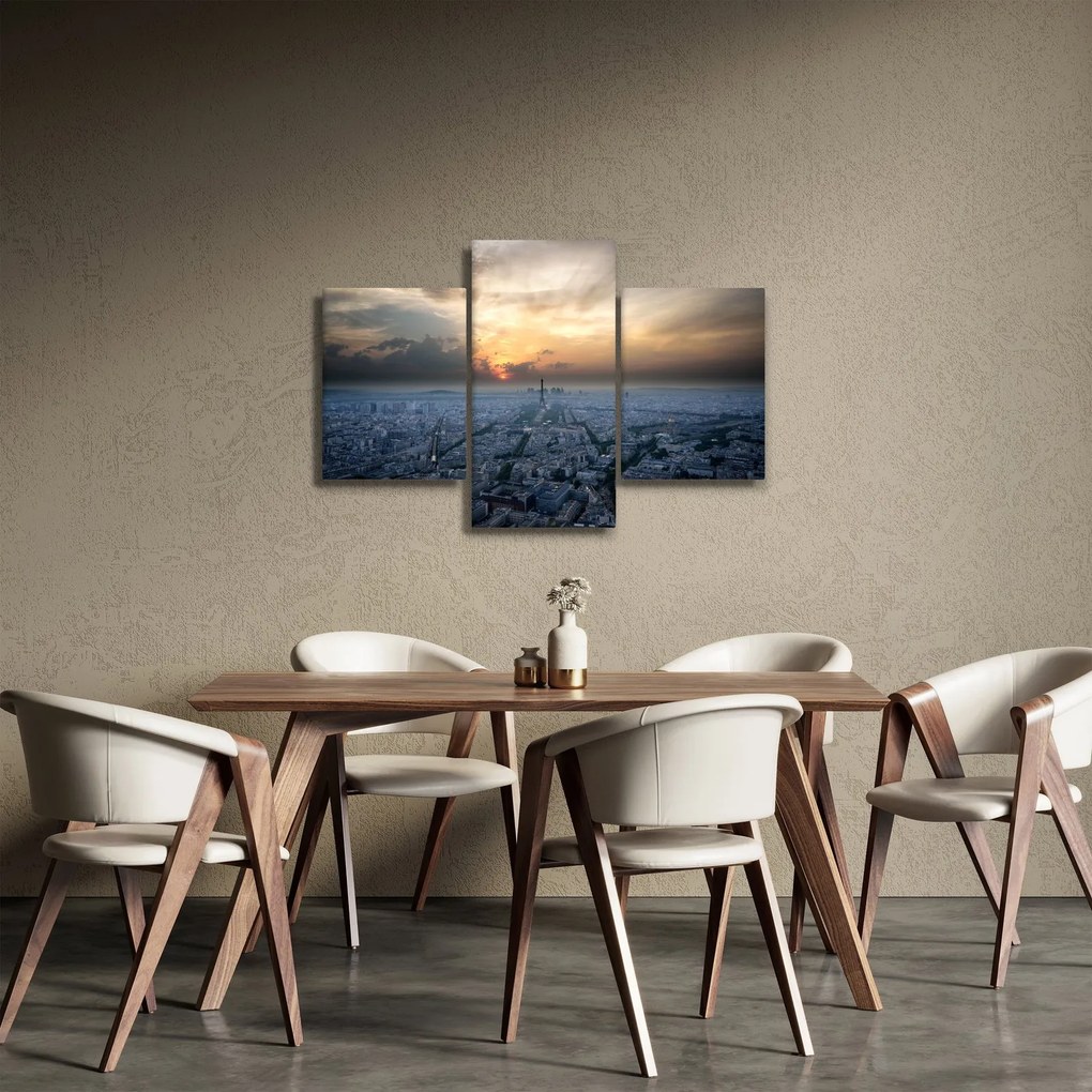 Kép - Párizs magasból (90x60 cm)
