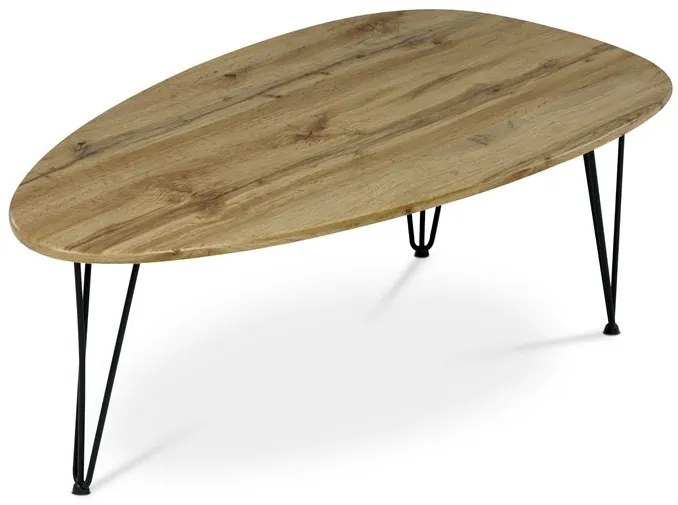 Dohányzóasztal 120 × 67 × 46 cm MDF vadtölgy AF-3014 OAK