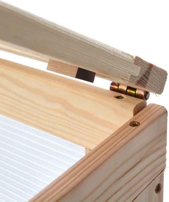 Fa melegágy 22-31,5 x 128 x 67 cm