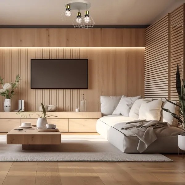 Mennyezeti lámpa PARKLA 3xE27/15W/230V bézs/arany