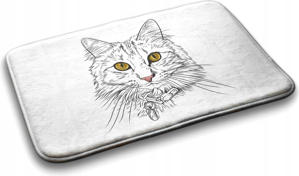 Puha szőnyeg Modern mintás Macska Állatok 75x45