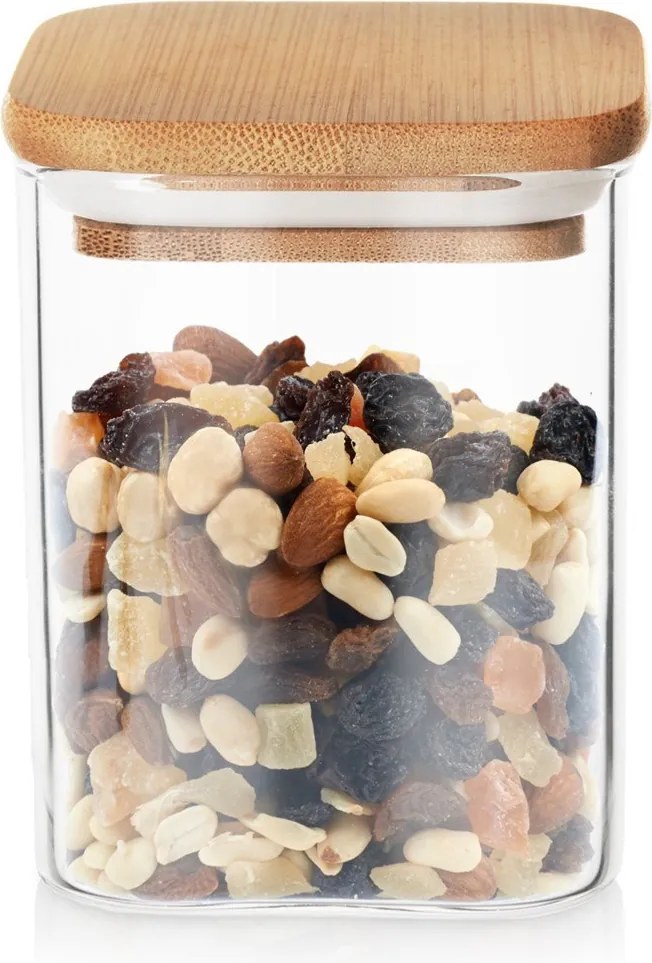 Ömlesztett Üveg Terméktároló Fedővel És Tésztatömítéssel