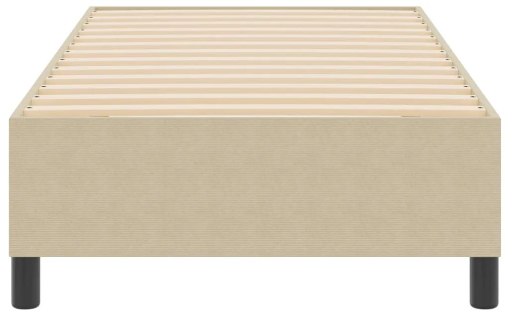 Boxspring Ágy Világos Zöld Szürke 100x200 cm Kedvenc Kordbársony