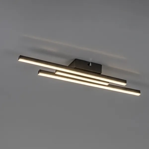 Rabalux 71491 - LED mennyezeti lámpatest LIRIEN LED/18W/230V 4000K fekete