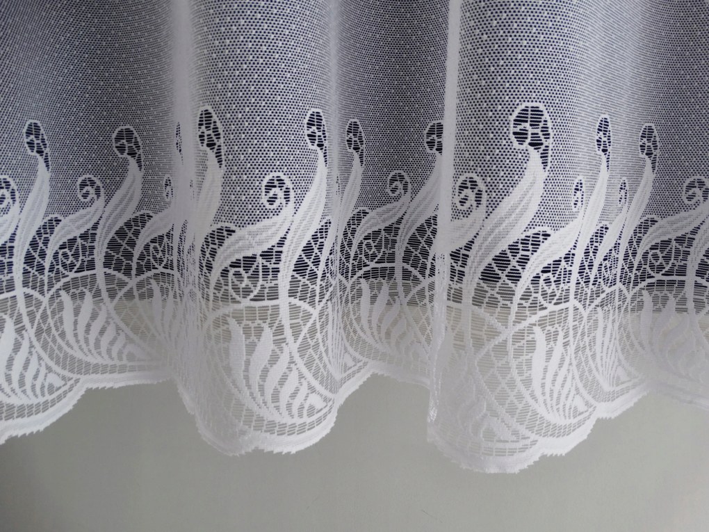 Mg Függöny 35425 Fehér 200x160cm kész, M szalaggal