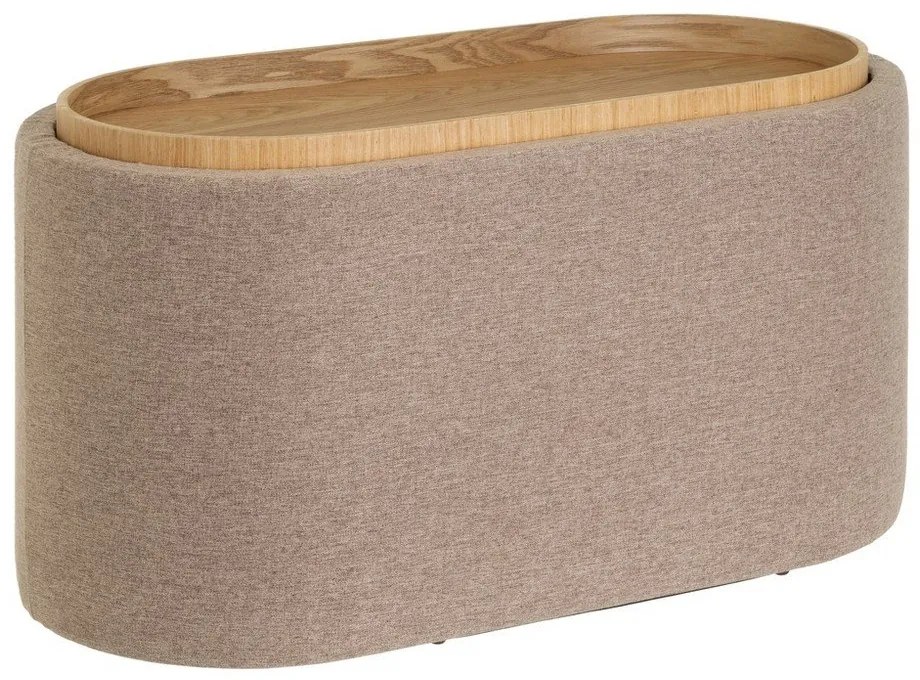 Bézs puff – Casa Selección