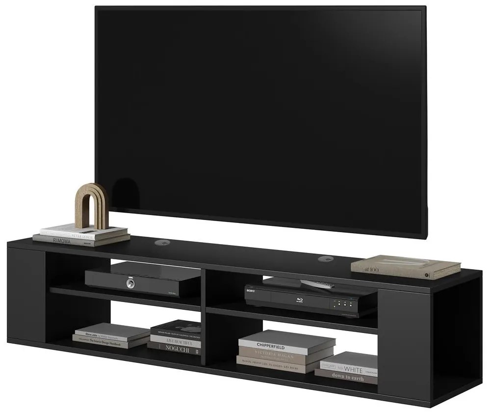 Tv szekrény/asztal Walker 140 (fekete). 1098700