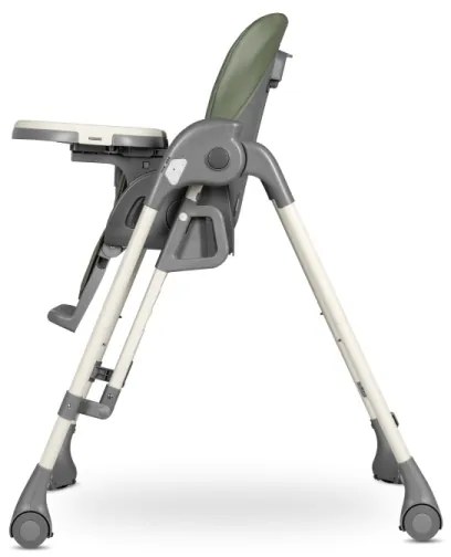 Lionelo - LAURICE gyerek étkezőszék, olívazöld