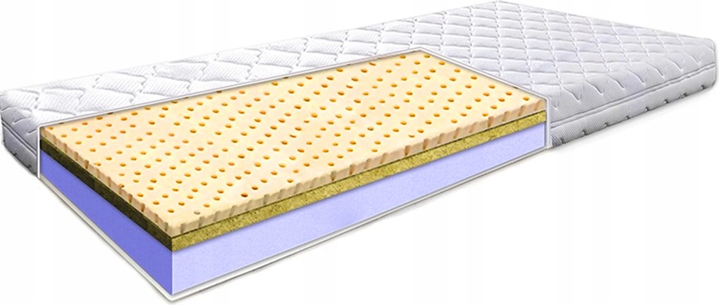 Matrac 150x200 latex tengerifű egészségügyi 20cm légáteresztő nyári/téli H3