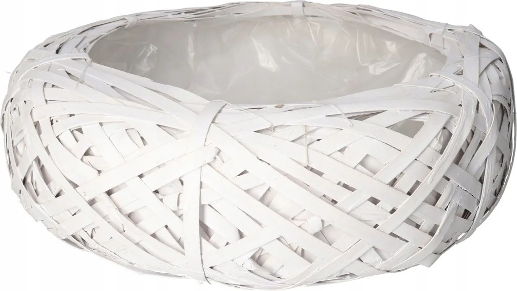 Virágcserép Fonott Fedél 25 CM Alátét