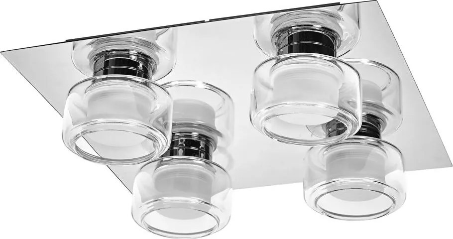 Osram - LED fürdőszobai mennyezeti lámpatest ORBIS FLAME 4xLED/5,5W/230V IP44 króm