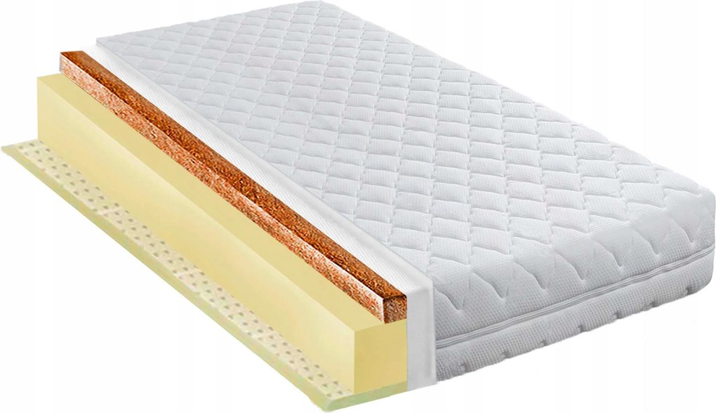 Matrac 150x160 kókusz latex szellőző 15cm szellőző hab H2 H2