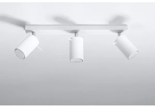 Sollux SL.0089 - Spotlámpa RING 3 3xGU10/10W/230V fehér